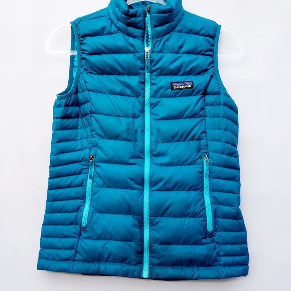 Patagonia Jackets & Blazers - Patagonia Down Sweater Vest Women's in Teal blue